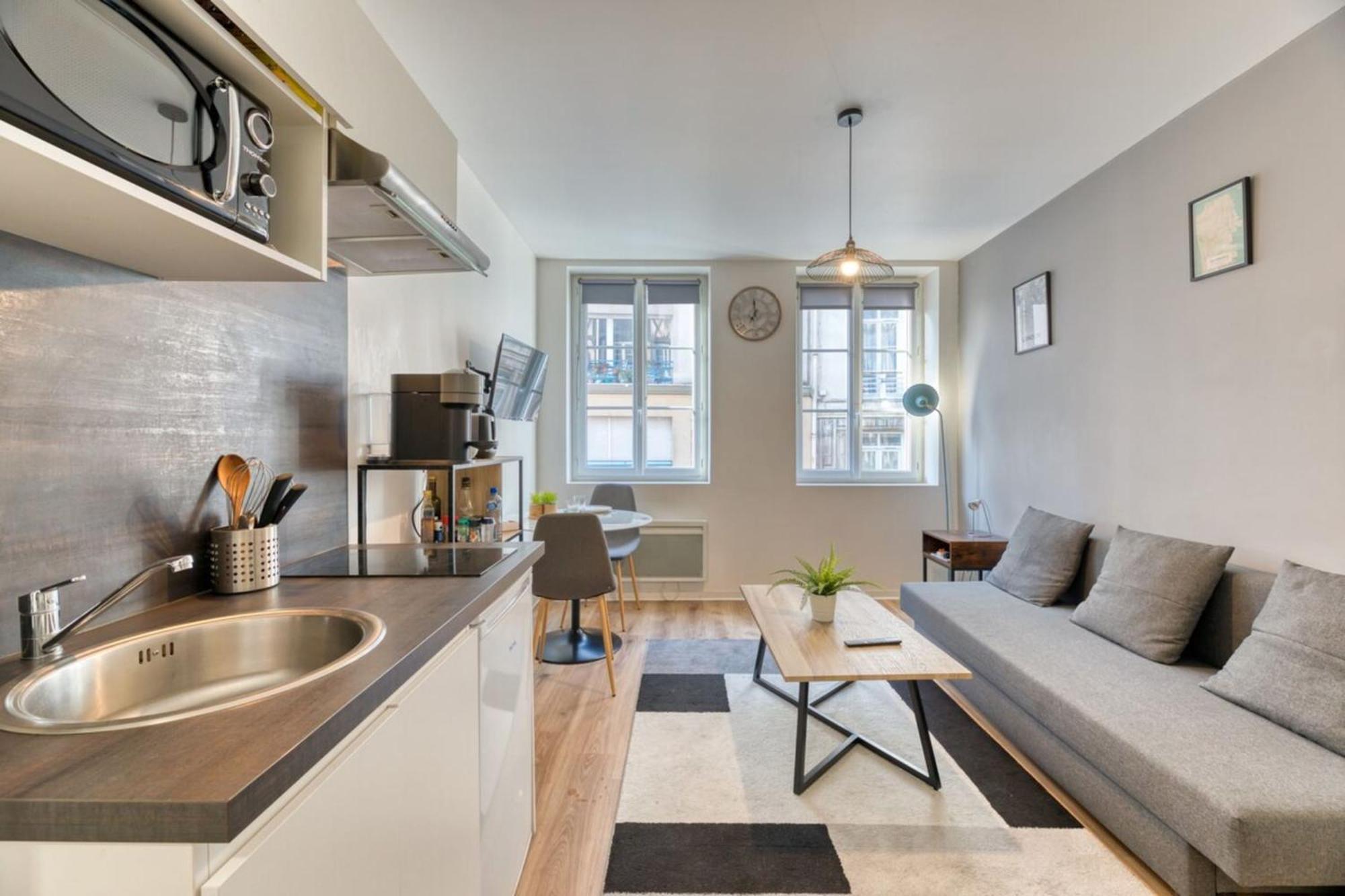 Le Thibaut Studio Renove Au Coeur De Rouen Exteriér fotografie