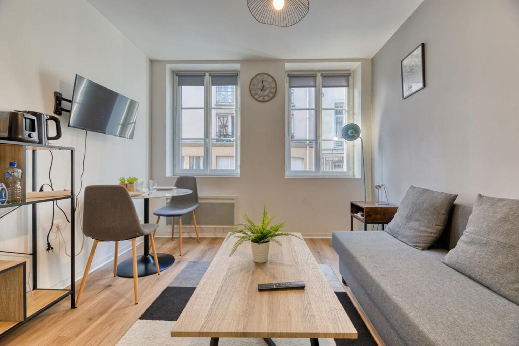 Le Thibaut Studio Renove Au Coeur De Rouen Exteriér fotografie